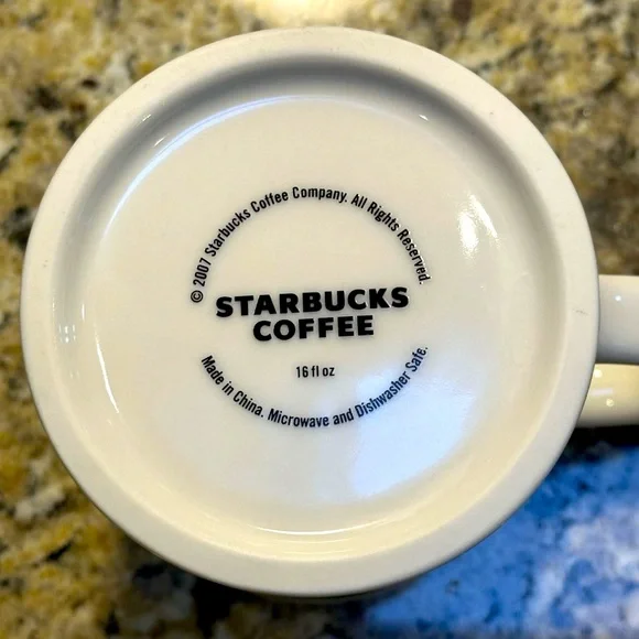 Starbucks 2007 Collectible Golf Ball Mug - Picture 2 of 3